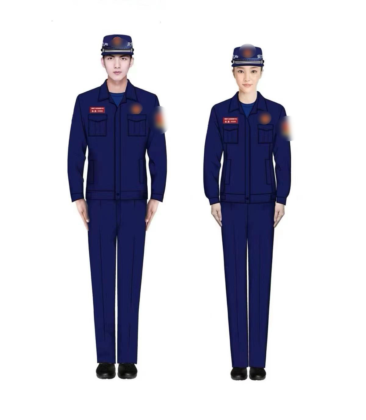 22式日常訓(xùn)練防護(hù)服 春秋-隊員