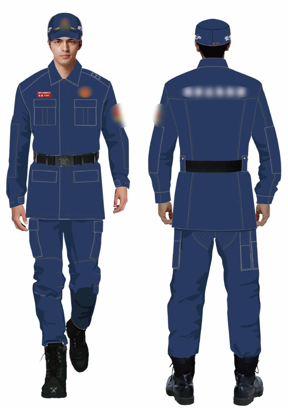 專業(yè)訓(xùn)練防護(hù)服（春秋）